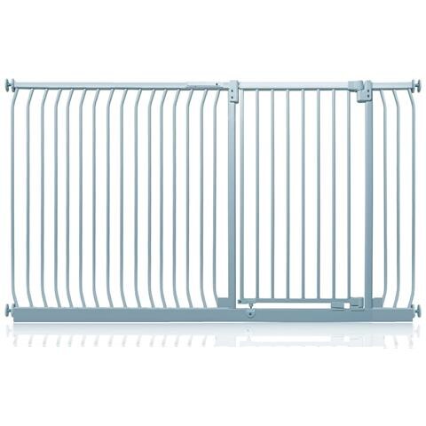 Safetots Cancelletto Di Sicurezza Elite Extra Alto, 189cm - 198cm, Grigio Opaco, Extra Alto Con 100cm Di Altezza - Foto 1