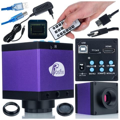 Camera Microscopica Tucana Pro Kmtp-hdmi-usbi - Alta Qualità Immagine 720p | Sensore Cmos 14mp | Uso Professionale E Didattico - Foto 1