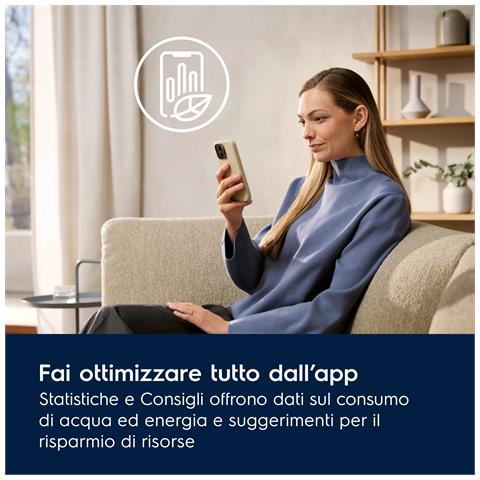 EW7F510Y Lavatrice serie 700 SteamCare 10 kg - Foto 8