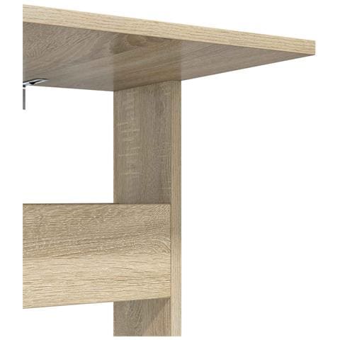 Tavolo laterale Rovere Sonoma 40 x 35 x 60,5 cm - Foto 9