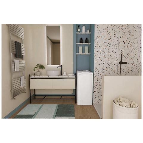 Easy, Lavatrice Carica dall'alto 7 KG, Classe C, 1200 giri, Bianco, EYTC1 272D3-S - Foto 2