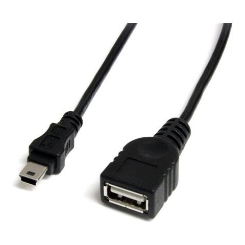 Cavo Mini USB 2.0 30 cm - USB A a Mini B F / M - Foto 1