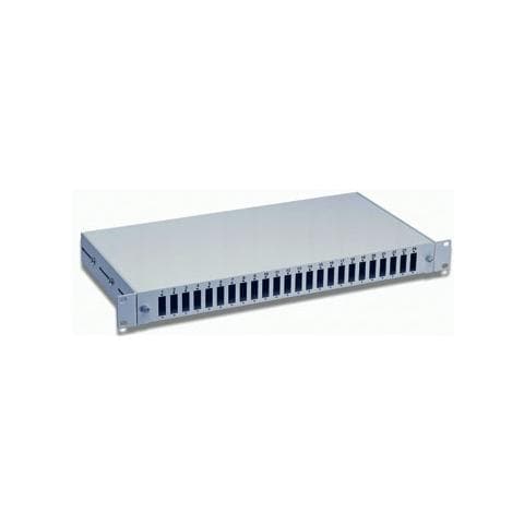 I-CASE FO-12SCD - Cassetto Ottico 19'' 12 porte SC Duplex Nero - Foto 1