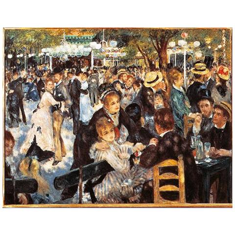 Puzzle Museum Renoir Bal Du Moulin La Galette 1000 pz 47.7 x 67.7 cm 31412 - Foto 3