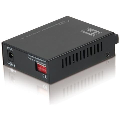 FVT-2201, 100 Mbit / s, 100Base-TX, 10Base-T, SC, Cablato, 1310 nm, 20000m - Foto 1