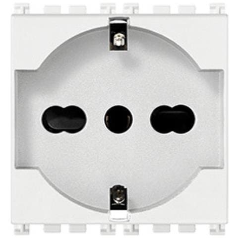 Presa Arkè 2p+t 16a Universale Bianca 19210. b - Foto 5