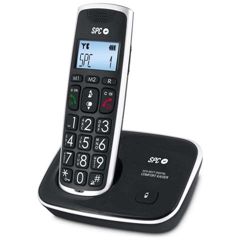 Spc Telefono Fijo Inalambrico Para Mayores - Teclas Y Numeros Extragrandes - Volume De Auricular Amplificado - Agenda Y - Foto 4