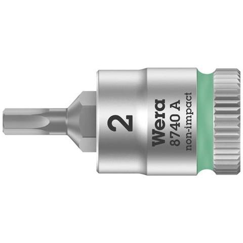 8740 Un Ciclope Bussole un inserto con attacco da 1/4 con ritegno vite, 2,0 x 28 mm - Foto 1