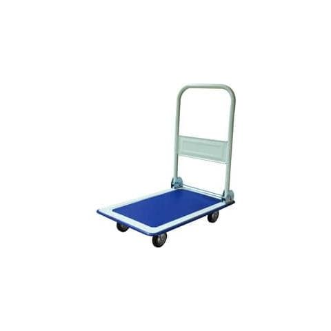 Carrello In Metallo Con Maniglia Pieghevole 730x475x830 Cm Blu Rmc740 - Foto 1