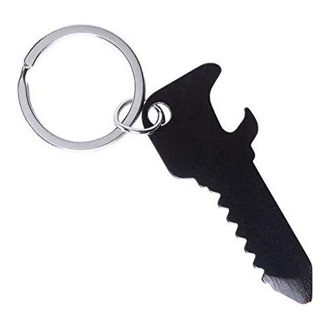 145626, Apri Portachiavi Unisex-adulto, Nero, 2.3 X 6.1 X 0.2 Centimeters - Foto 1