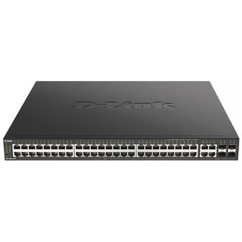 Switch di Rete Gestito L2/L3 48 Porte Gigabit Ethernet (10/100/1000) Supporto Power over Ethernet (PoE) 1U Colore Nero - Foto 1