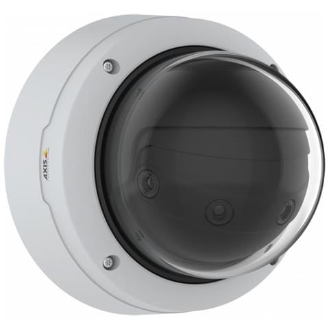 Videocamera di Sorveglianza Q3819-PVE Panoramica da Esterno Multisensore da 14 MP Copertura Continua a 180° Object Analytics - Foto 1