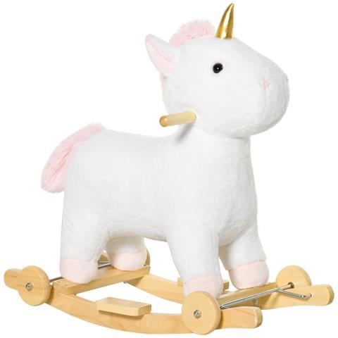 Cavallo A Dondolo - Bianco - Foto 1