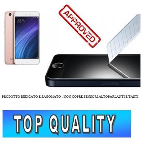 Tempered Glass Screen Protector Pellicola Vetro Temprato Xiaomi Redmi 4a - Foto 1