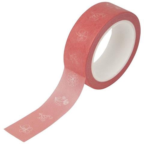 Nastro Adesivo 10 M - Fiori Di Corallo - Foto 2