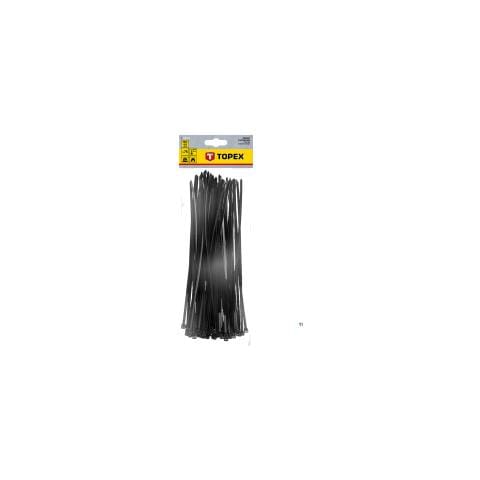 Nastro Per Fasci Di Cavi 4,8 X 300 Mm Nero 75 Pezzi, Resistente Ai Raggi Uv, - / Da - 35 ° A + 85 °, Poliammide 6.6 - Foto 2