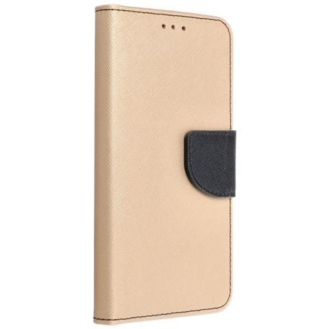 Maxy Custodia Book Orizzontale Silicone Case Per Samsung Galaxy A03s A037 Gold-black - Foto 1