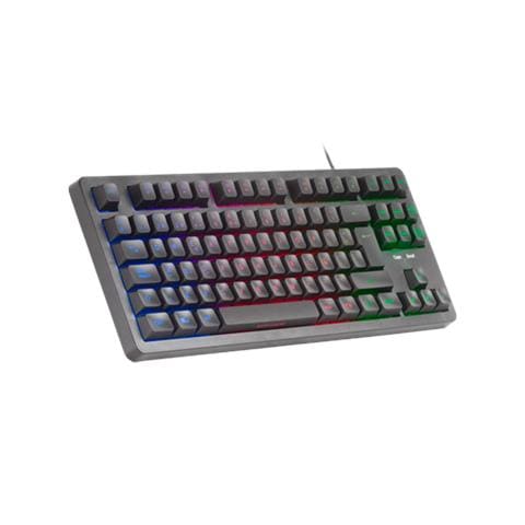 MK023 tastiera USB QWERTY Spagnolo Nero - Foto 1