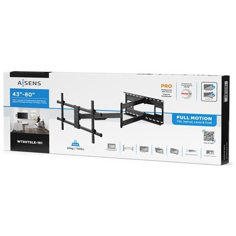 Supporto Tv Wt80tsle-161 43' 50 Kg - Foto 4