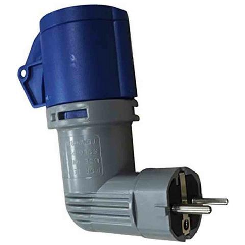 Adattatore Solera 904011 Schuko Cetac Azzurro Grigio 16 A - Foto 1