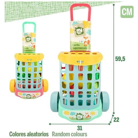 Carrello Colorbaby My Home Giocattolo 12 Pezzi 15 X 10 X 6 Cm 8 Unità - Foto 2