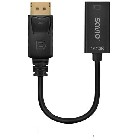 Cavo e Adattatore AK-62 DisplayPort HDMI 0,2 Metri Maschio - Foto 2
