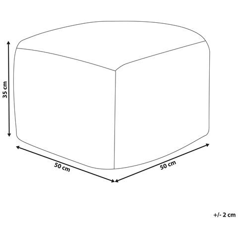 Pouf Kingri Cotone Tortora - Foto 12