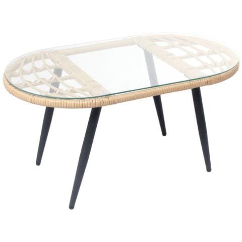 Evora Set Di Mobili Da Giardino 4 Posti + Poltrone Grigio Scuro - Foto 2
