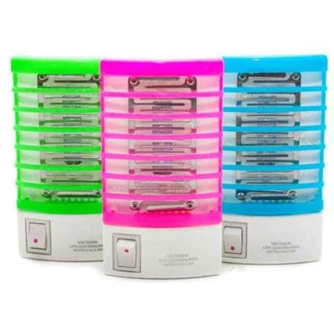 Ammazza Zanzare Zanzariera Elettrica 4 Led Fulminate Luce Casa Fulmina Zanzara - Foto 1