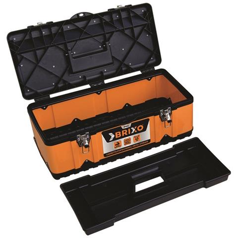 Cassetta Portautensili In Metallo 45x23x20 Cm Con Vaschetta Brixo - Foto 2