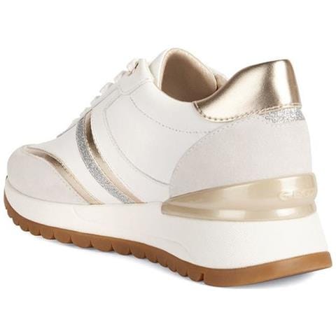 Desya Sneakers Sneakers Pelle Di Mucca Scarpe Donna Bianco Eu 38, D3500a 08522 C1352 - Foto 3