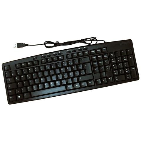 Tastiera Cablato 7611990142941  per Universale (Layout Tedesco) Colore Nero - Foto 1