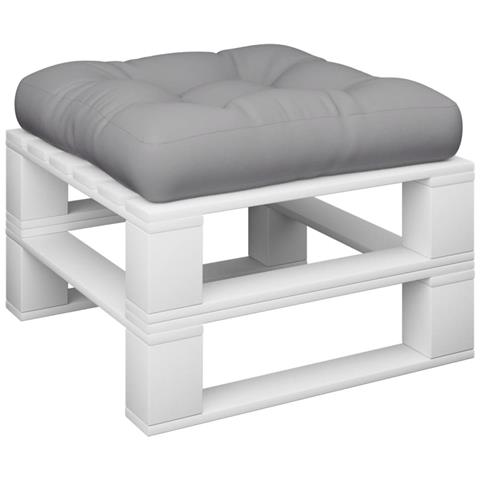 Cuscino Per Pallet Grigio In Tessuto - Foto 3