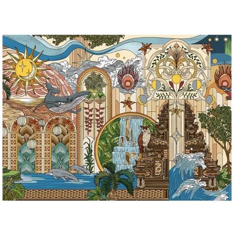 Puzzle Da 1500 Pezzi Il Giardino Dei Sogni, Dai 14 Anni, Puzzle Di Qualità Premium, Artist Collection, 12001612, Nathan - Foto 1