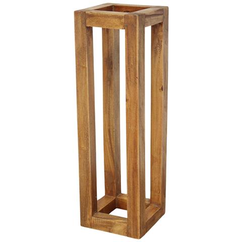 Ravi - Fioriera Piccola In Legno Riciclato - Foto 2