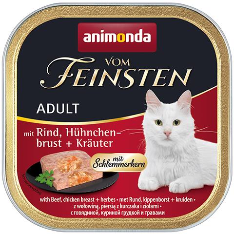 Vom Feinsten 83264 cibo umido per gatti 100 g - Foto 1