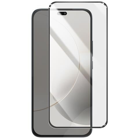 Vetro Temperato Per Honor 400 Lite Durezza 9h Antigraffio Smussato, Nero - Foto 1