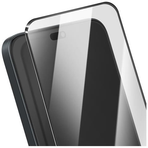 Vetro Temperato Per Honor 400 Lite Durezza 9h Antigraffio Smussato, Nero - Foto 4