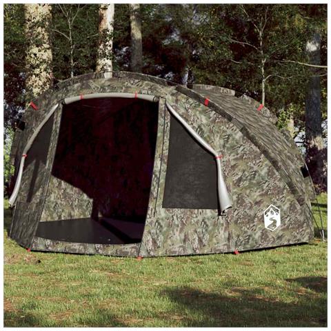 Tenda da Pesca per 4 Persone Mimetica Impermeabile - Foto 2