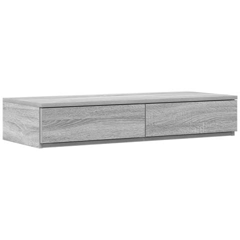 Cassetti per letto  Grigio Sonoma 90x36,5x16,5 cm in legno ingegnerizzato - Foto 1