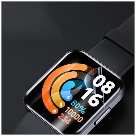 Protezione Schermo Tpu Compatibile Con Redmi Watch 3 Lite - Posizionamento Semi-adsorbimento (confezione Da 2) - Foto 3