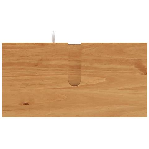 Set di mobili per il bagno con porta VIGO 4 pcs marrone ambrato - Foto 9