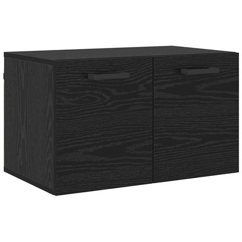 Armadietto a muro Rovere nero 60 x 36.5 x 35 cm - Foto 1