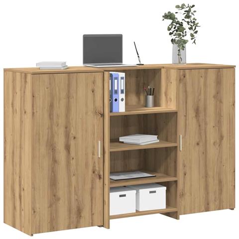 Banco Reception 155x50x103,5 cm in Legno Multistrato - Foto 2