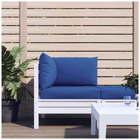 Cuscini per Pallet 3 pz Blu in Tessuto Oxford - Foto 2