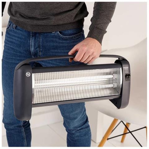 Radiatore Al Quarzo Da 1200 W - Pr2slim - Foto 3