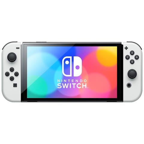 Switch OLED console da gioco portatile 17,8 cm (7") 64 GB Touch screen Wi-Fi Nero, Bianco - Foto 1