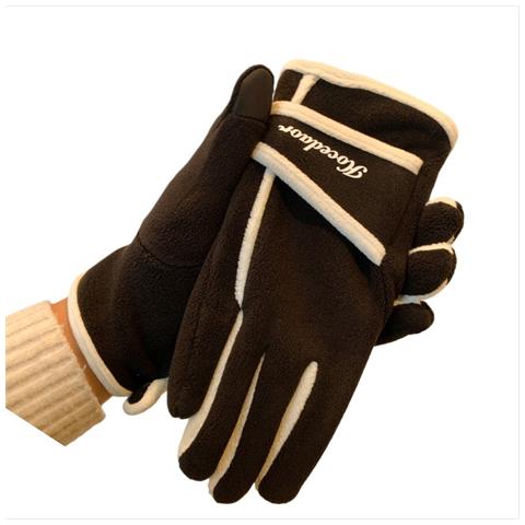 Guanti Invernali In Peluche Con Touchscreen - Caldi Ed Eleganti Black - Foto 1