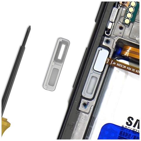 Supporto Sensore Impronta Laterale Originale Per Galaxy A26 Service Pack, Grigio - Foto 4