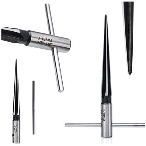 Svasatori Conici 3-13mm - Acciaio Al Carbonio Indurito, 6 Scanalature | Precisione E Durata | Per Metallo, Legno, Plastica - Foto 1